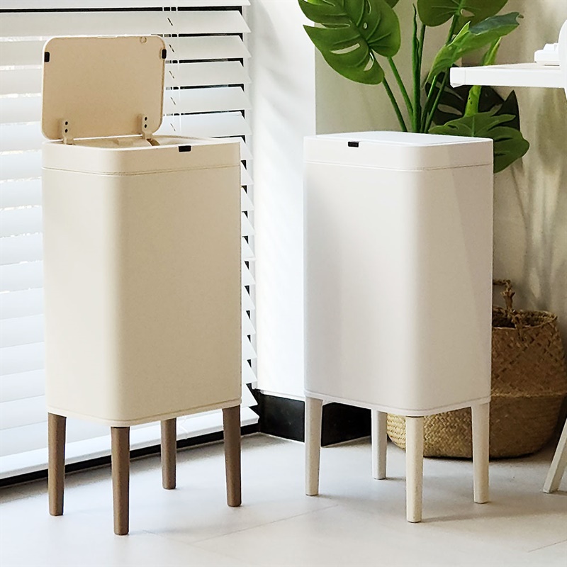 데코아르 스마트 자동센서 스테인리스 휴지통 & 버클러 매직패드